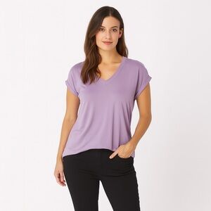 💥Bundle 5 for $15!  Banana Republic Purple Short Sleeve Relaxed Tee